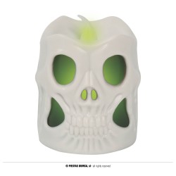 VELA CALAVERA LED 6 CMS